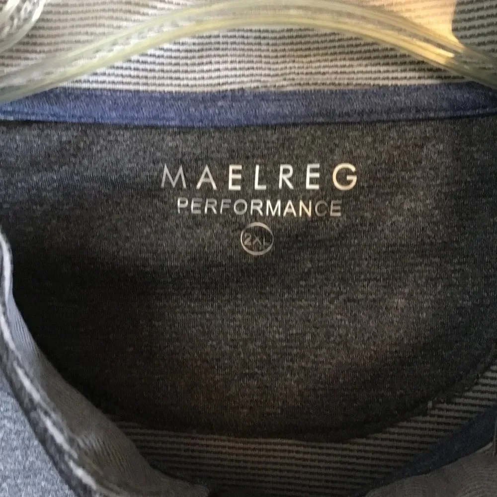 Maelreg Performance quarter zip pullover men’s size 2XL NWT